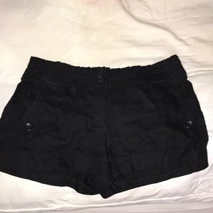 Black Bebe shorts